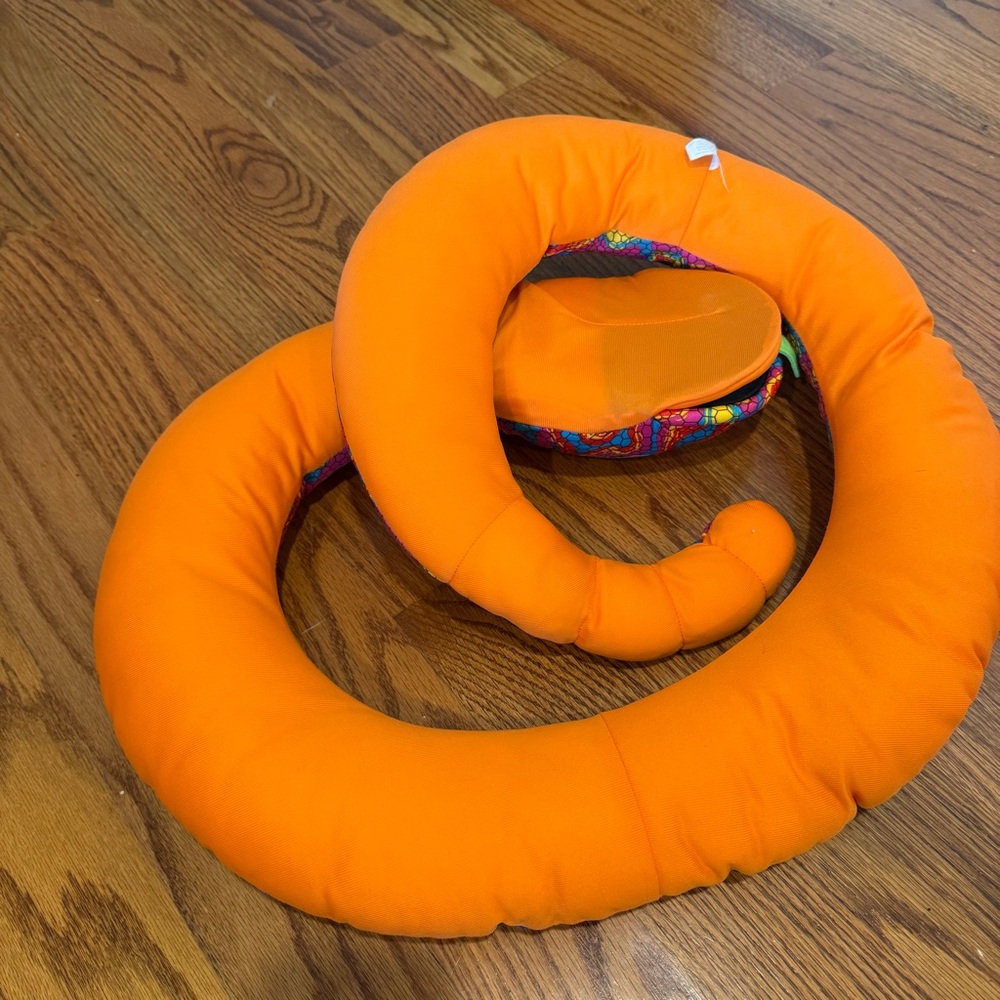 Vintage 1991 Playskool Wily Willy the Wiggler Plush Rattlesnake Puppet - Picture 3 of 8